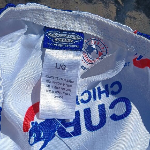 NWT ~ Chicago Cubs Concepts Sport Women's Record Allover Print Panty Size: Large - Picture 8 of 8